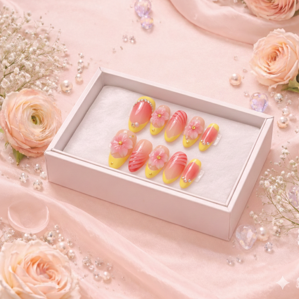 NailoraPress™ Luxury Reusable Press-On Nails