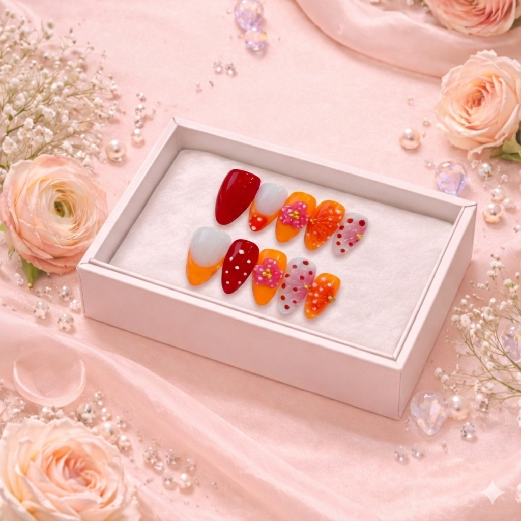 NailoraPress™ Luxury Reusable Press-On Nails