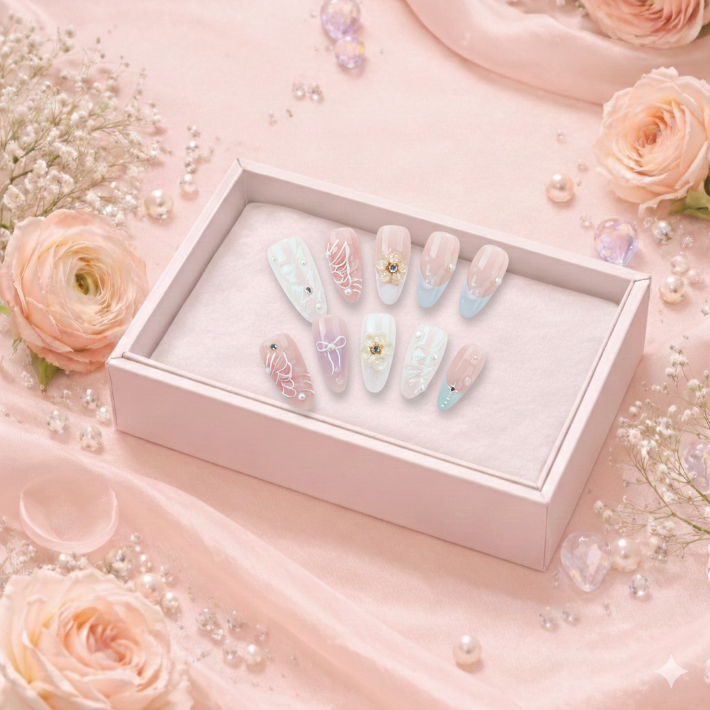 NailoraPress™ Luxury Reusable Press-On Nails