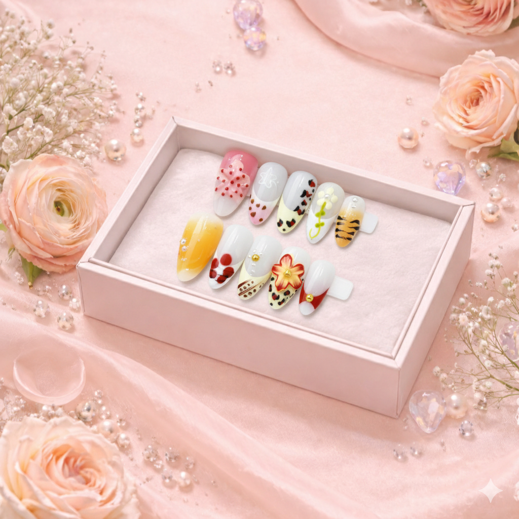 NailoraPress™ Luxury Reusable Press-On Nails