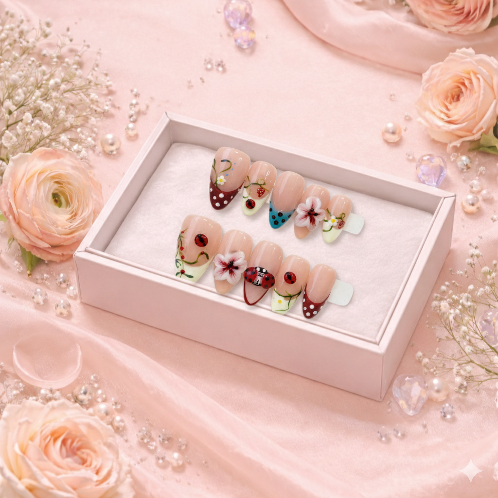 NailoraPress™ Luxury Reusable Press-On Nails